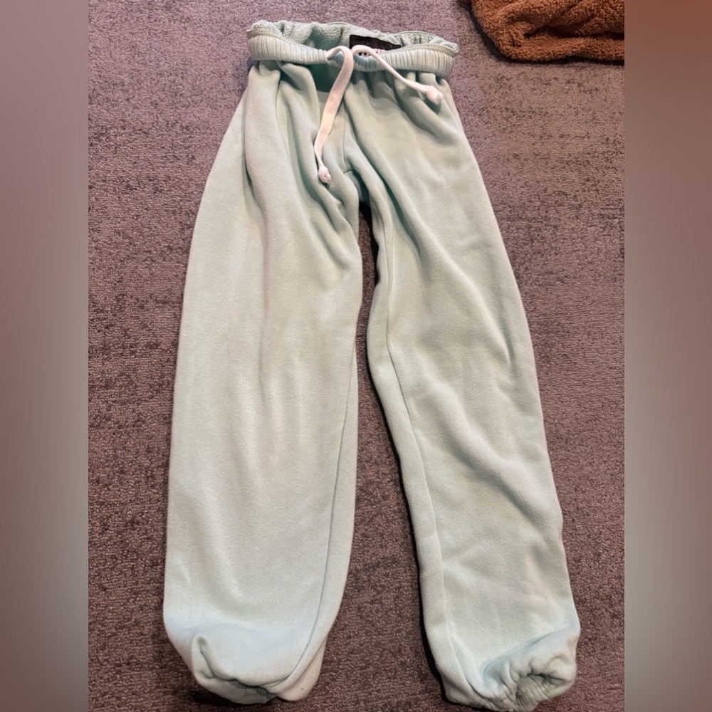 Kids Light mint Katie J sweatpants